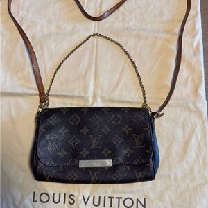 Louis Vuitton Brown Monogram Crossbody Bag